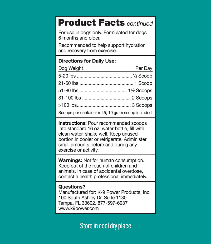 product facts continued