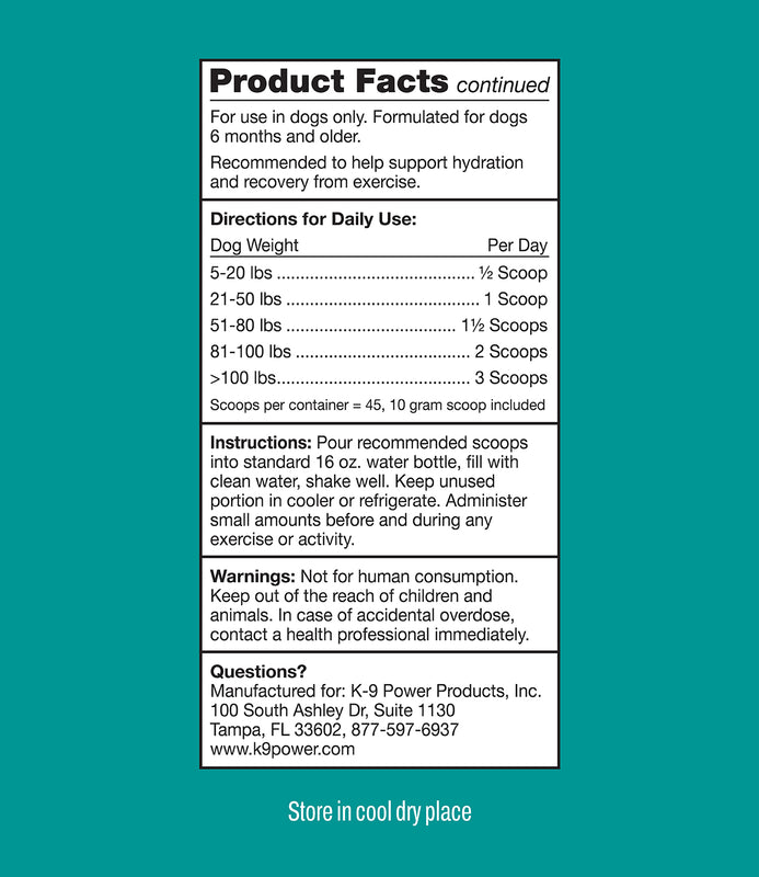 product facts continued