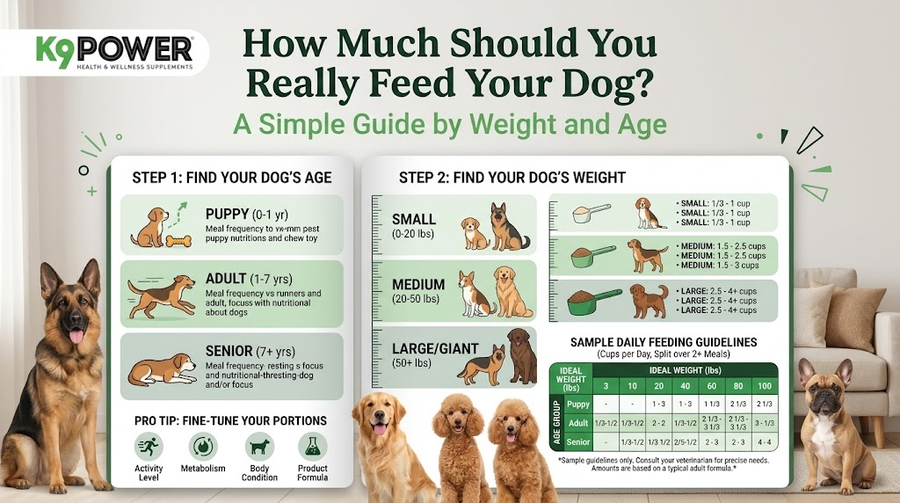 How Much Should You Really Feed Your Dog? A Simple Guide by Weight and Age