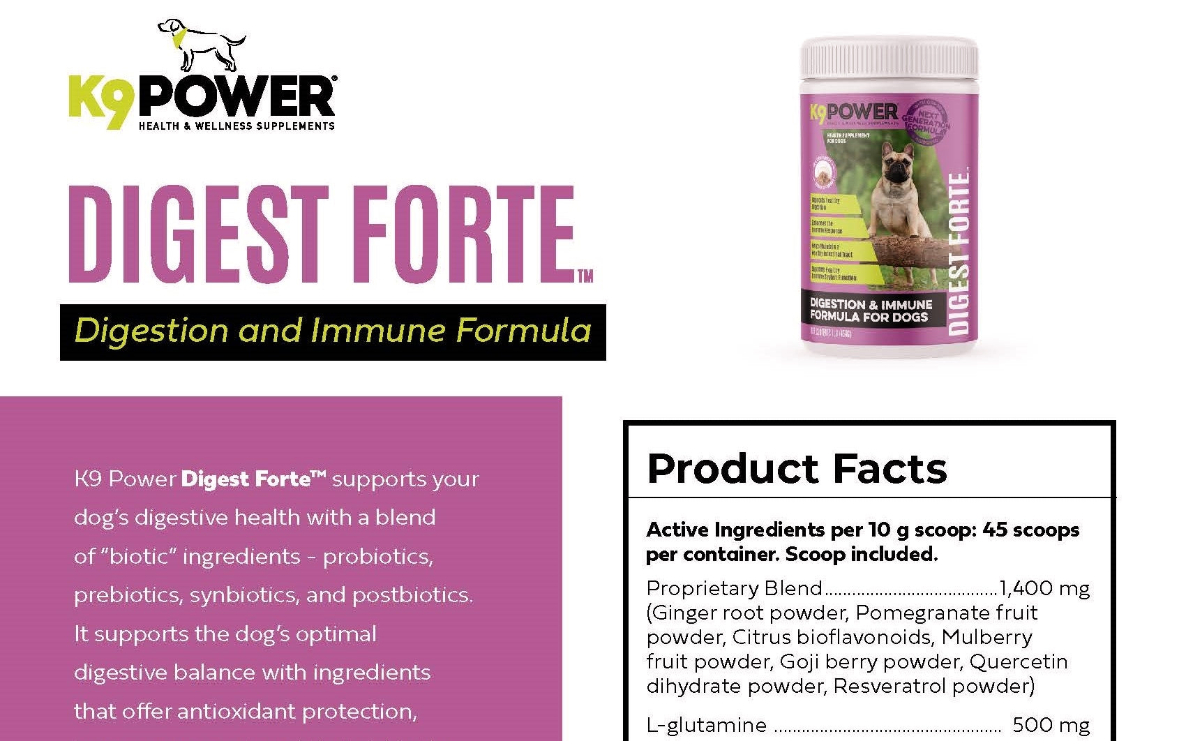 K9 Power - Digest Forte™