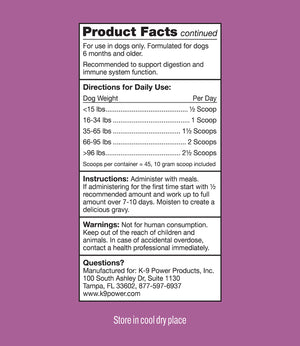 product facts continued
