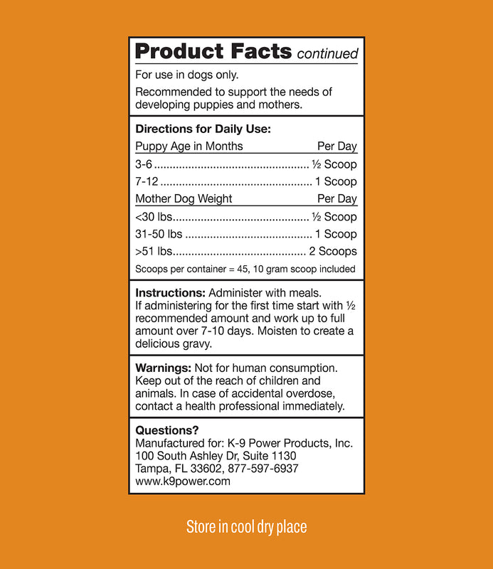 product facts continued