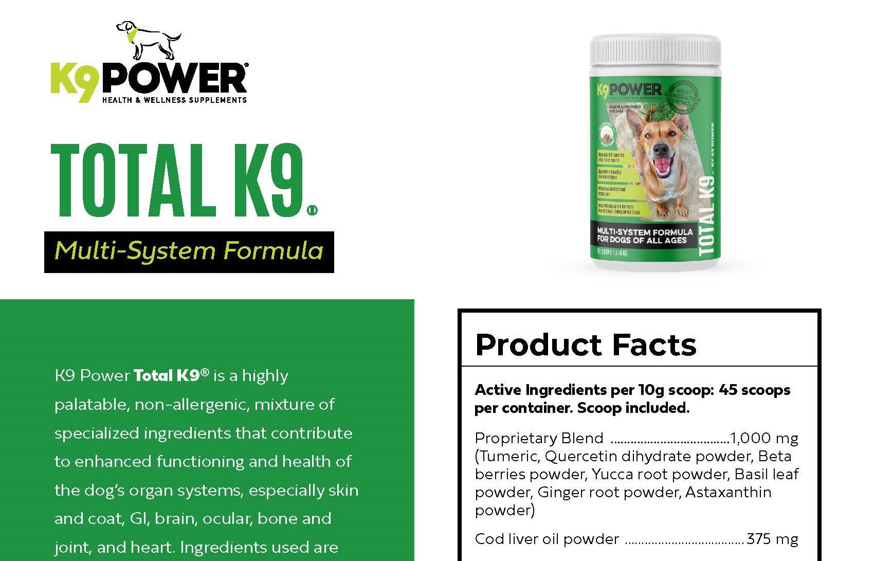K9 Power - Total K9®